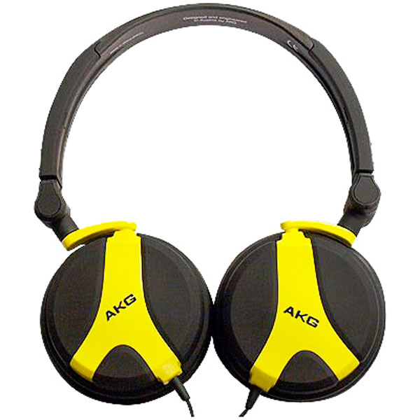 Наушники AKG K 518 Black Yellow