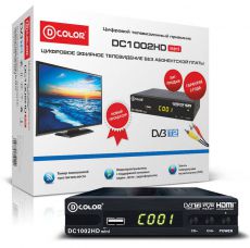 Ресивер DVB-T2 D-COLOR DC1002HD mini