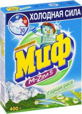 Стиральный порошок Миф Горная роса после грозы 400 г