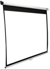 Экран для проектора Elite Screens Manual M135XWV2, 274х206 см, 4:3, настенно-потолочный белый
