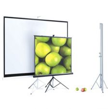 Экран для проектора ScreenMedia Apollo 203*153 MW 4:3 на штативе